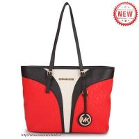 michael kors logo signature groot rood bakken Shop Almere Stad 787yi728